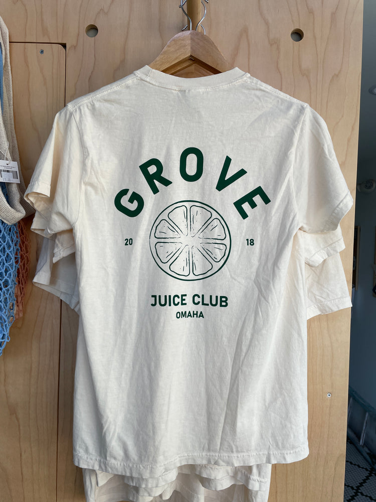 GROVE JUICE CLUB POCKET TEE