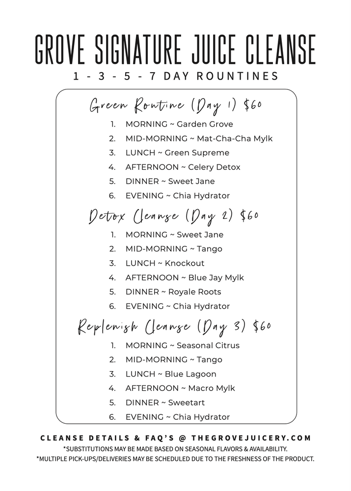 
                  
                    Green Routine Cleanse
                  
                